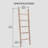 Willow 71" Solid Wood Blanket Ladder