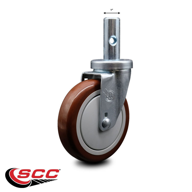 Roulettes de rechange de service pour roulettes Magliner 131040, Marron