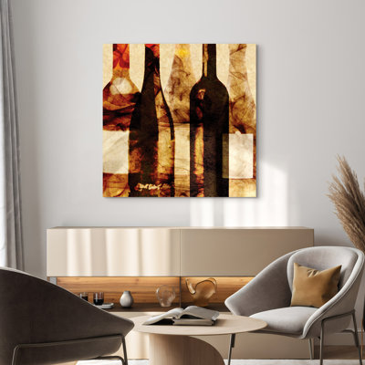 «Smokey Wine 3», impression sur verre