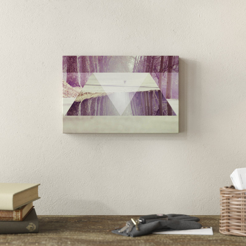 Path 1 Piece Wall Art on Canvas, 20cm H x 30cm W, Wrapped Canvas