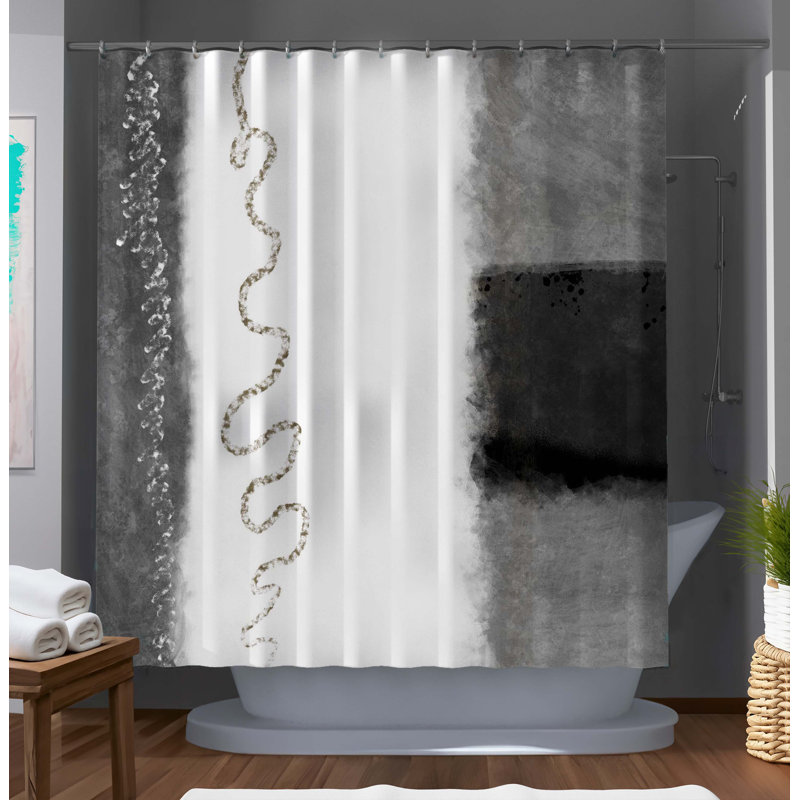 Abstract Shower Curtain