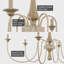 Lustre 6 lumières 43,5 po Rosalind Wheeler Kimi, hauteur réglable, bois de cèdre fumé et finition métal rustique