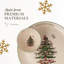 Spode Christmas Tree Chip and Dip Platter
