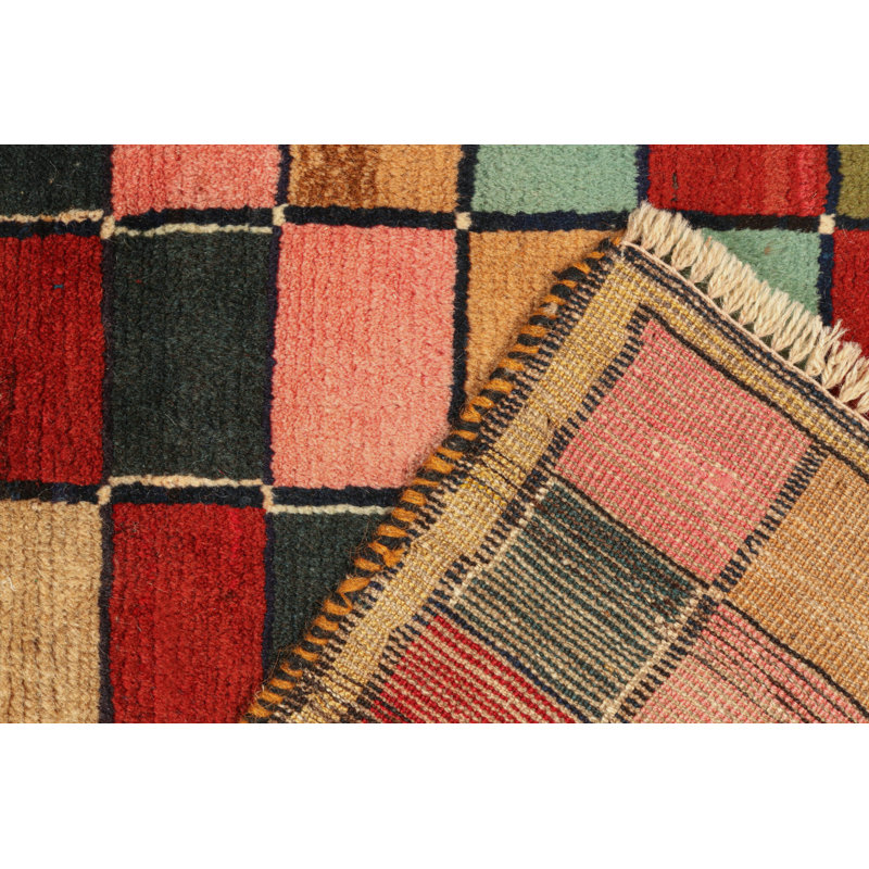 One-of-a-Kind Hand Knotted Area Rug, Rectangle 3'6" x 5'3"