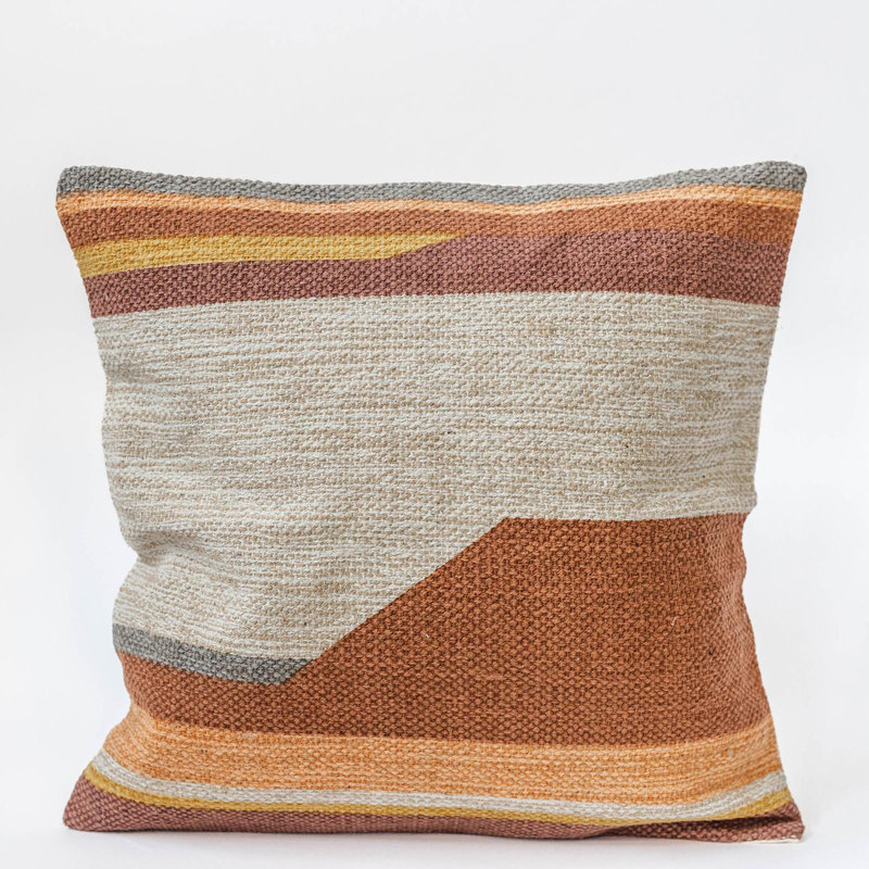 Coussin en coton 20 po x 20 po
