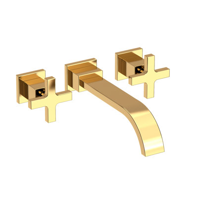Secant Wall Mount Bathroom Faucet