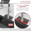 Évier de cuisine encastré à une cuve, 25 po x 19 po, en acier inoxydable de calibre 16, noir graphite, avec accessoires intégrés-131085267-131085270