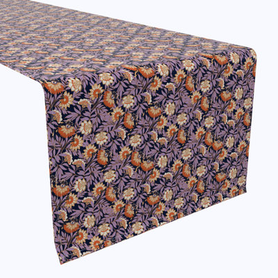Table Runner, 100% Cotton, Floral 17