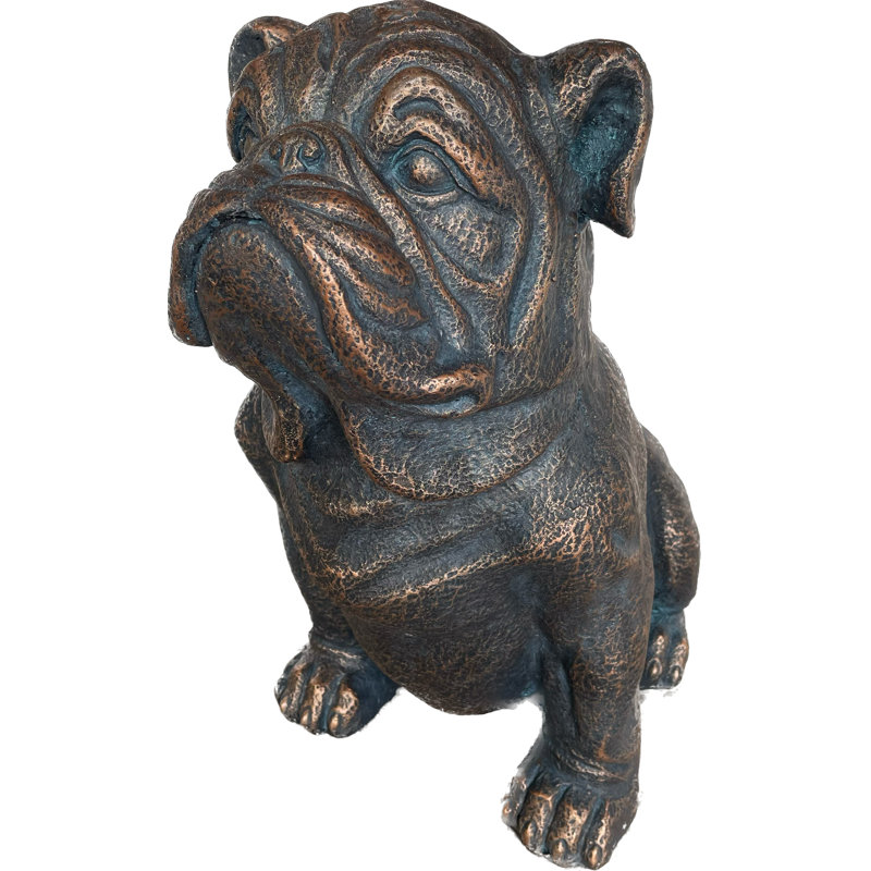 Plastic Garden Statue, Brown