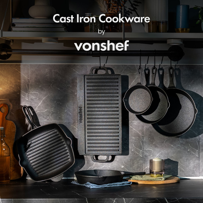  10" Cast Iron Griddle Pan