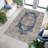 Floral Pattern With Pile Soft Type Printed Rug in Vibrant Hues for a Touch of Elegance in Any Living Space-434325811