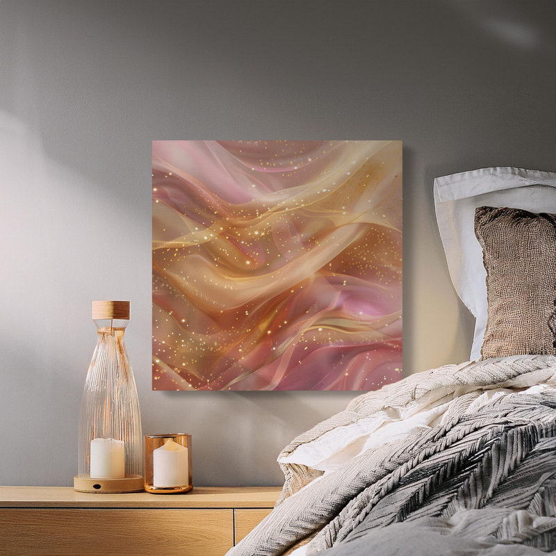 Akur No Frame Print on Canvas, 25.4 cm H  x 25.4 cm W
