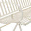 Ariauna Iron Outdoor Bench-691777144