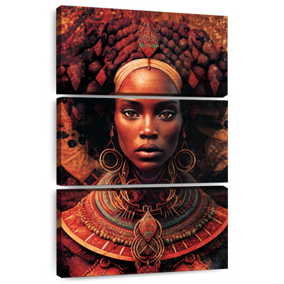 Femme rouge Leisha