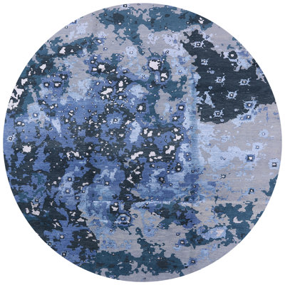 Tapis bleu