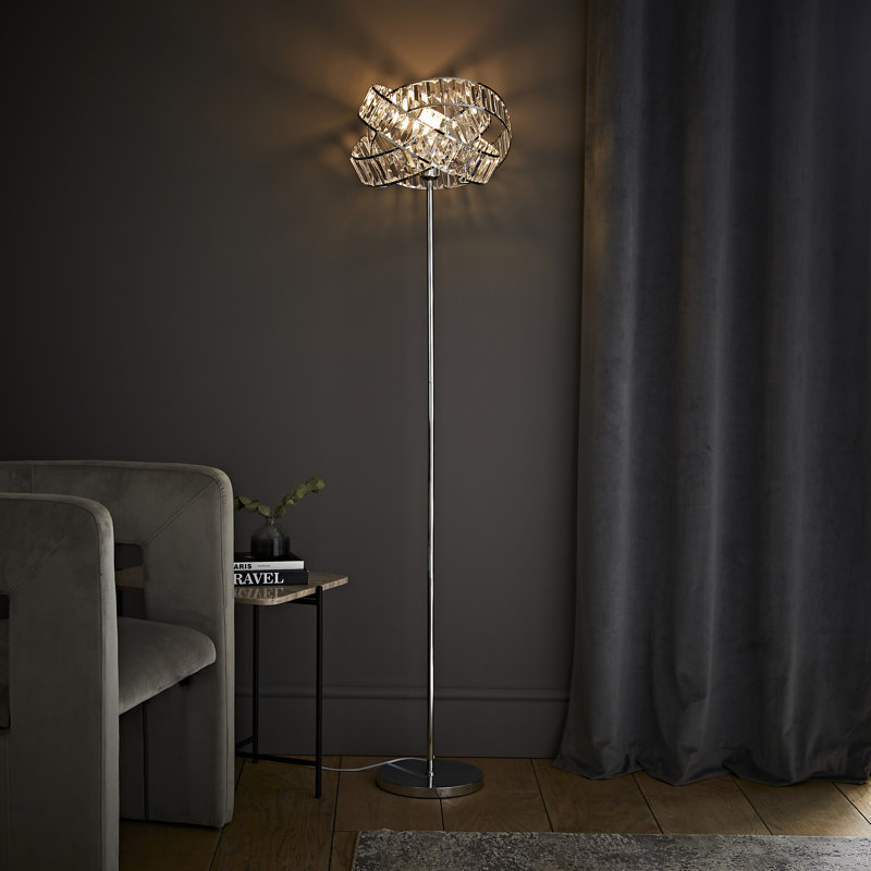 Ashby 160cm Traditional Floor Lamp, No