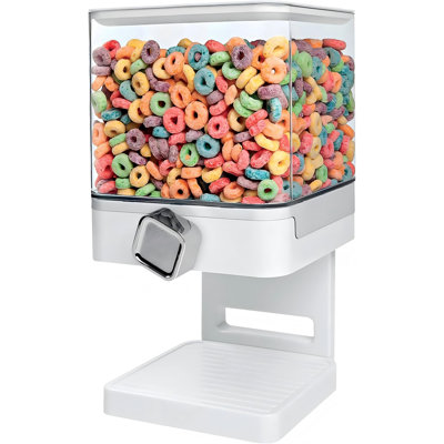 Compact Dry Food Dispenser, Single Control