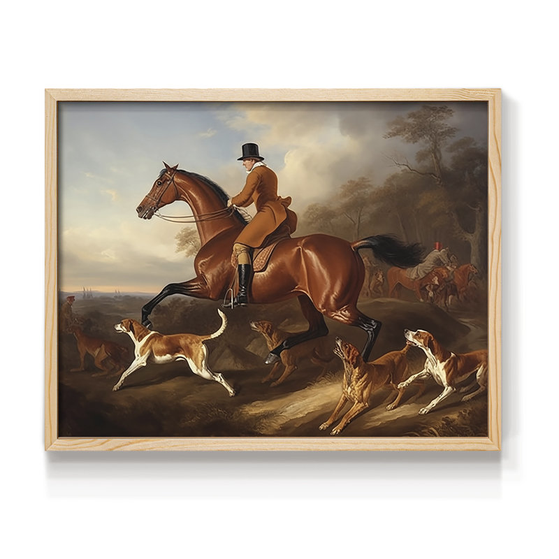 Faune - XCII - Reproduction encadrée - Restickable, Naturel, H 16 po x l 20 po