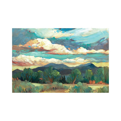 New Mexico Sky 1 Piece Wall Art on Canvas