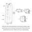 Commode d'appoint 47,24 po