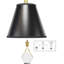 Abat-jour empire 10 po CLIP-ON FITTER