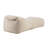 Lemoore Outdoor Bean Bag Lounge Chair, Dark Beige-974358381