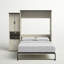Lit escamotable avec bureau et armoire de rangement Balleza-31813633