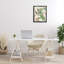 Paon perché sur une branche, art mural sur toile flottante par Melissa Wang-982419747-982419750