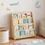 Bibliothèque à 4 niveaux, présentoir à livres pour tout-petits-129864772