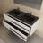 47.2'' Double Bathroom Vanity with Resin Top