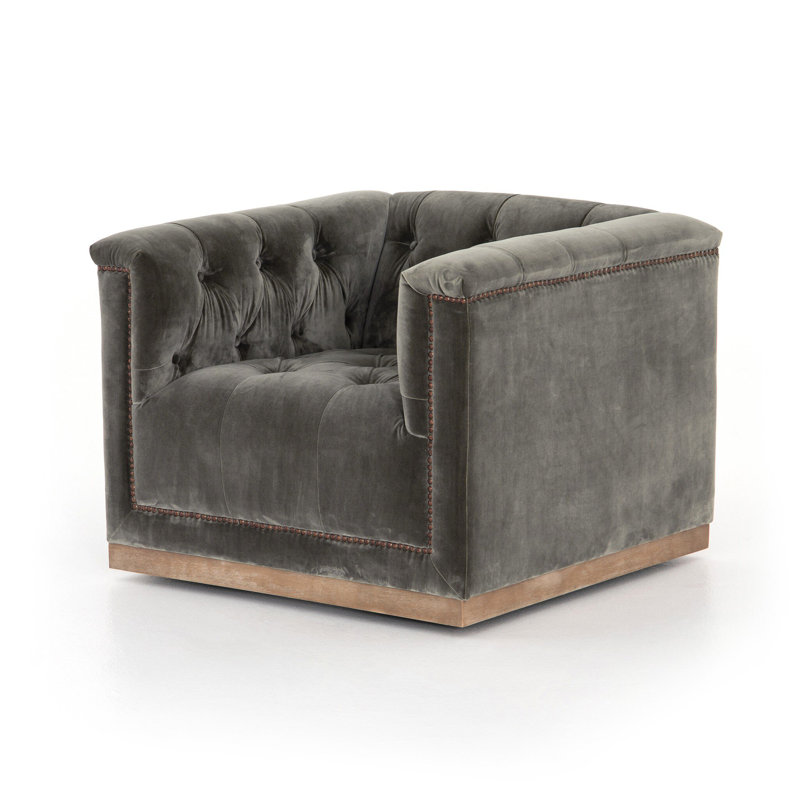 Maxx Swivel Chair, Sapphire Birch