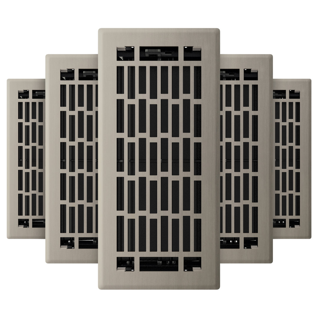 Geneva Metal Floor Register (Set of 5) Imperial