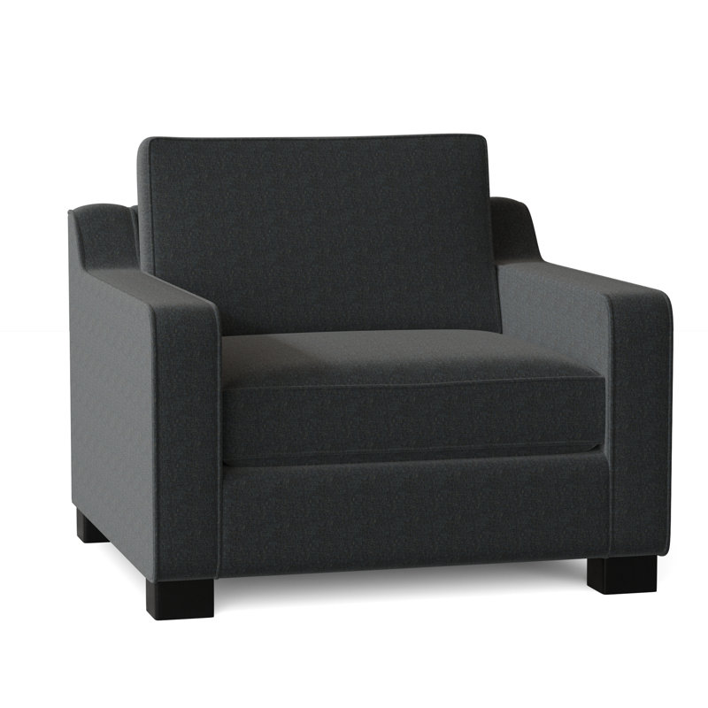 Fauteuil et demi Aceyon, Espresso, Graphite Entice