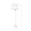 Lampe sur pied 59 po Cloughmills-33349466