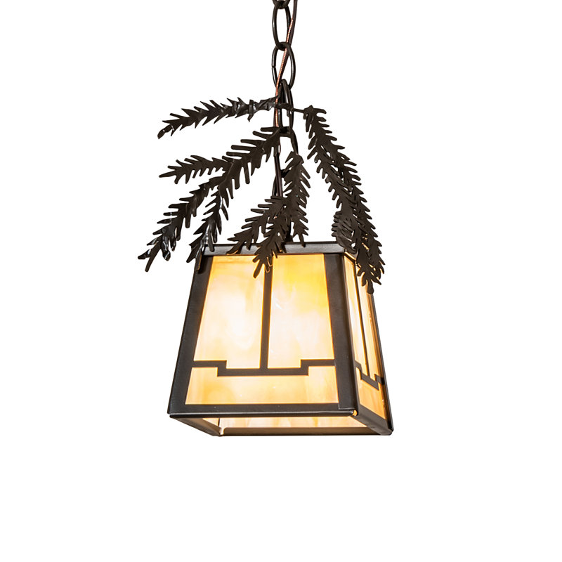 Luminaire suspendu rectangulaire à 1 lumière Rosenblatt