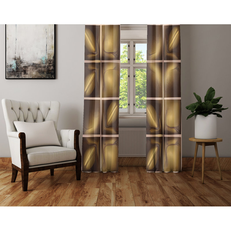 Rideau en polyester Whitemore, L 40 po x L 82 po