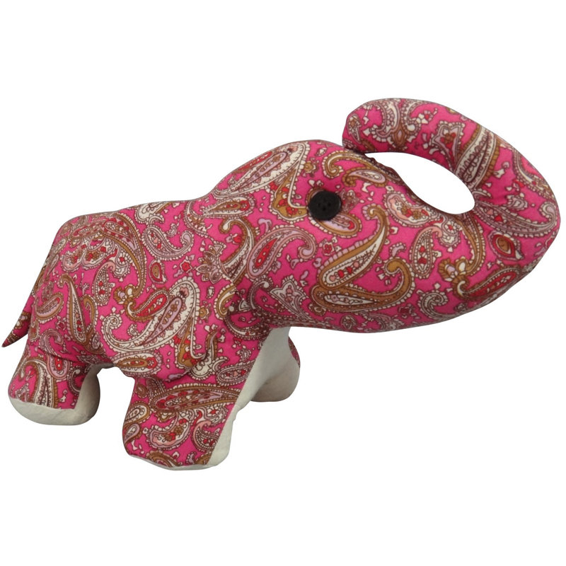 Benjamin Elephant Fabric Door Wedge
