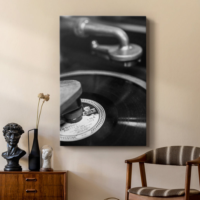 Phonographe - galerie Cavas sur mesure, H 60 po x l 40 po