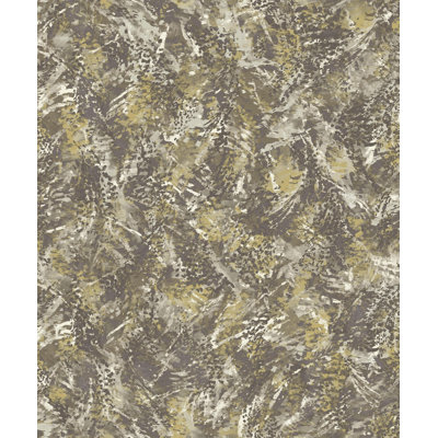 Rouleau de papier peint abstrait L 33 pi x l 21 po