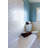 Ackland Segment Blanc 4 in. x 16 in. Glossy Ceramic Subway Tile