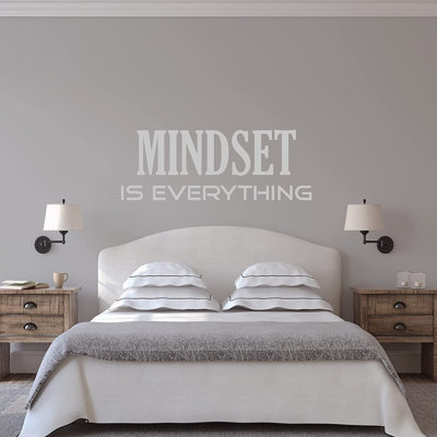 Adhésif décoratif Mindset is Everything