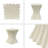 MGO Archaistic Wavy Side Table