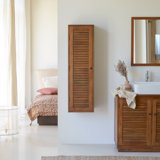 Loggia Solid Wood Wall Linen Cabinet