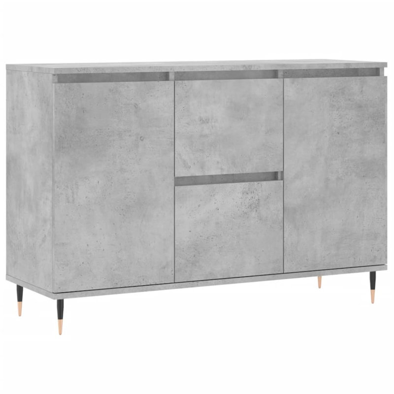 Mariolino 104cm Sideboard, Concrete Grey