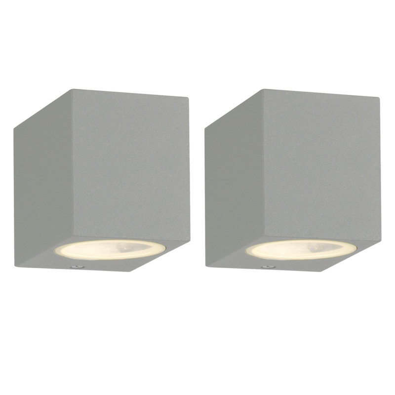 8cm H Outdoor Flush Mount, Gray