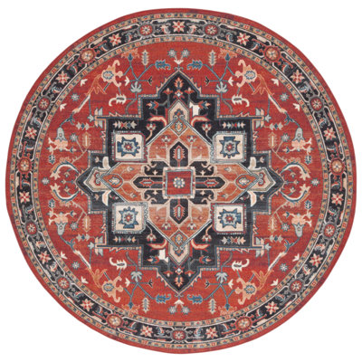 Ossiel Performance Machine Washable Southwestern Rug