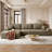 108" Modular Sectional Sofa For Living Room Modern L-Shape Cloud Couch Compression Upholstered Boneless Corduroy Fabric Deep Seat With Chaise-24094305-23351428