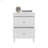SIMPLE TWO-DRAWER BEDSIDE NIGHTSTAND