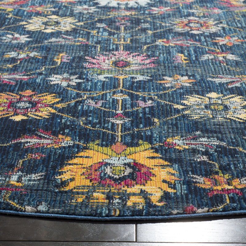 Tabinowski 100 Performance Oriental Rug, Round 6'7"