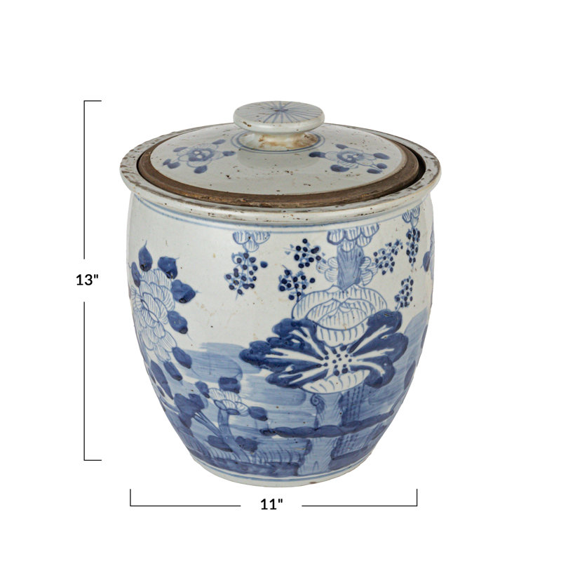 Porcelain Ginger Jar